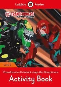 LR2 Transformers Grimlock Stops the Decepticons Activity Book